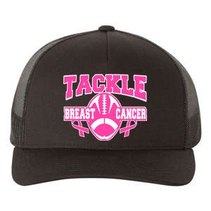 Tackle Breast Cancer1 Yupoong Adult 5-Panel Trucker Hat