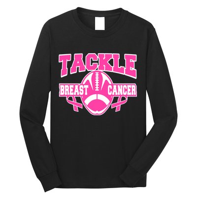 Tackle Breast Cancer1 Long Sleeve Shirt