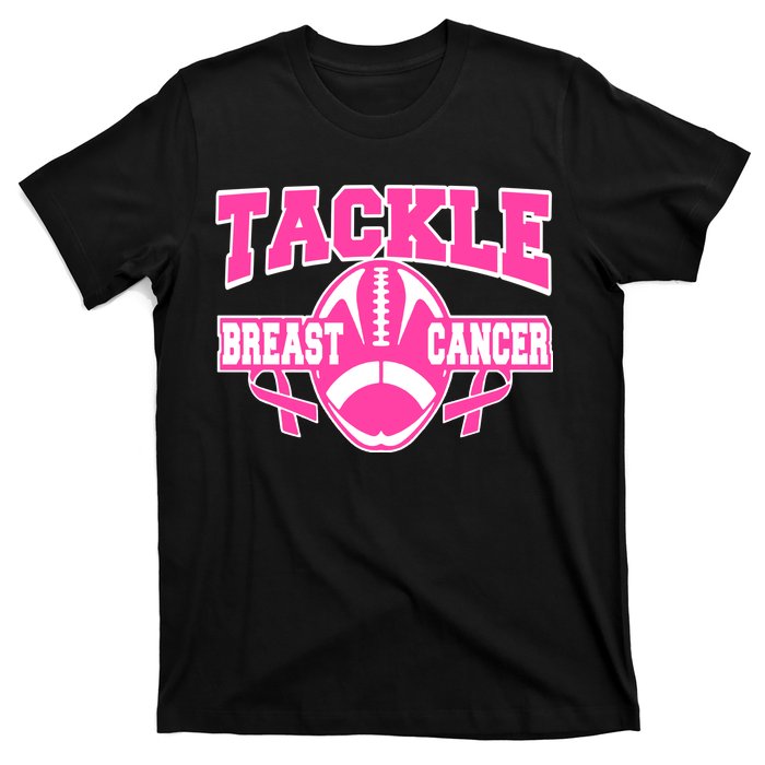 Tackle Breast Cancer1 T-Shirt