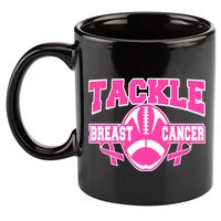 Tackle Breast Cancer1 11oz C Handle Ceramic Mug
