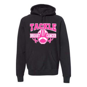 Tackle Breast Cancer1 Premium Hoodie