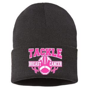 Tackle Breast Cancer1 Sustainable Knit Beanie