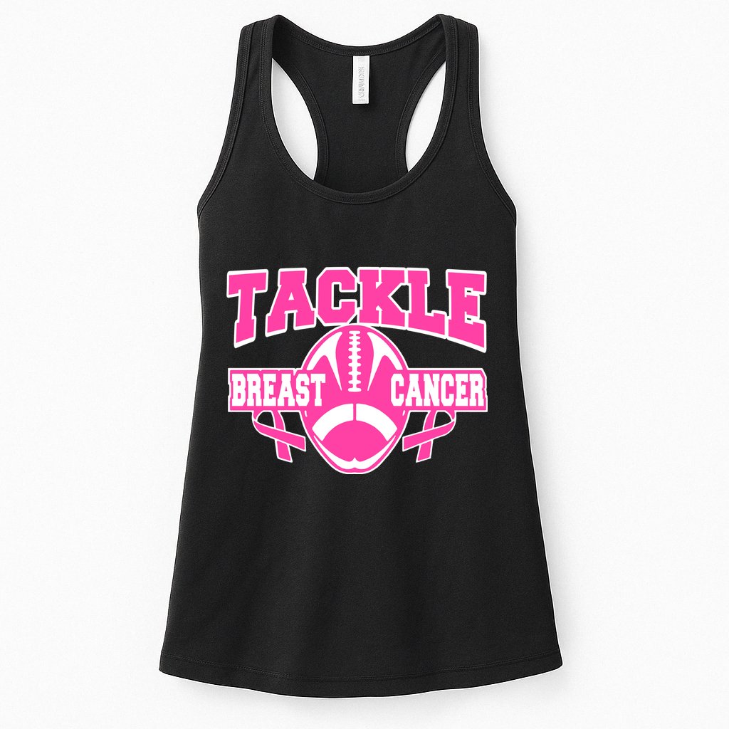 Tackle Breast Cancer1 Womens Tank Top