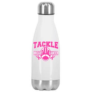 Tackle Breast Cancer1 Stainless Steel Insulated Water Bottle