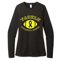 Tackle Childhood Cancer Womens CVC Long Sleeve Shirt