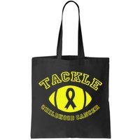 Tackle Childhood Cancer Tote Bag