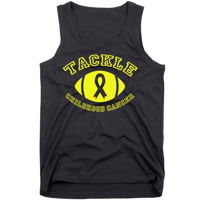 Tackle Childhood Cancer Tank Top