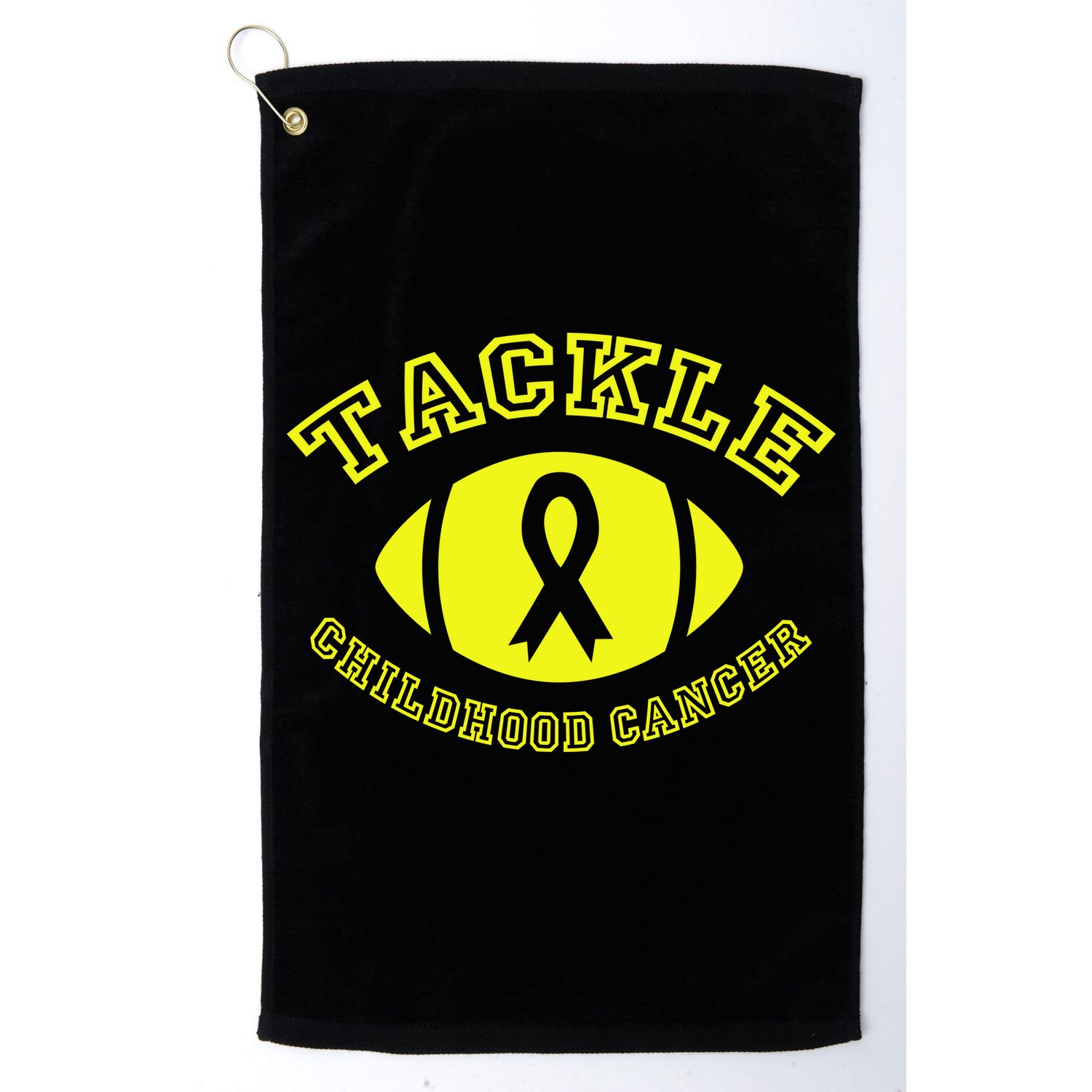 Tackle Childhood Cancer Golf Towel