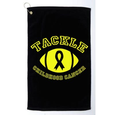 Tackle Childhood Cancer Platinum Collection Golf Towel