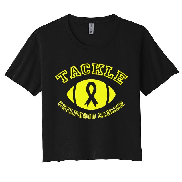 Tackle Childhood Cancer Crop Top