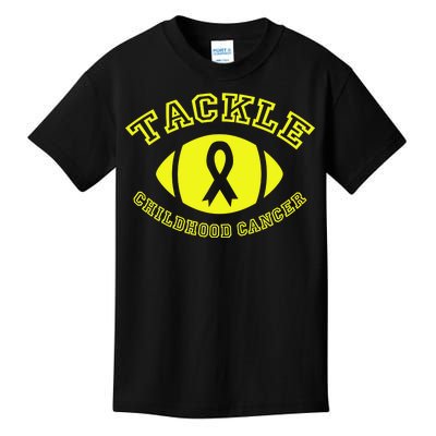 Tackle Childhood Cancer Kids T-Shirt