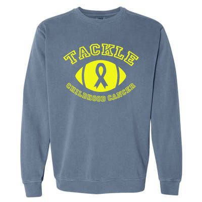 Tackle Childhood Cancer Garment-Dyed Sweatshirt