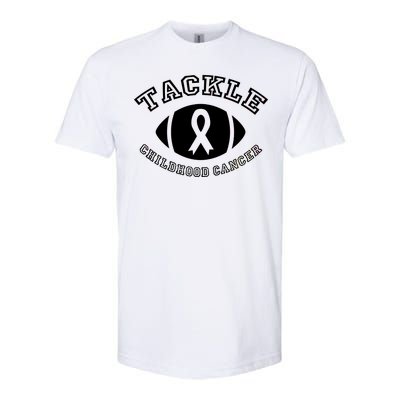 Tackle Childhood Cancer Softstyle CVC T-Shirt