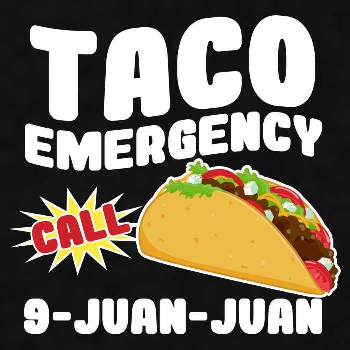 Taco Emergency Call 9-Juan-Juan Ladies PosiCharge Tri-Blend Wicking Tank
