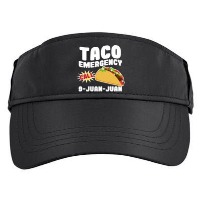 Taco Emergency Call 9-Juan-Juan Adult Drive Performance Visor