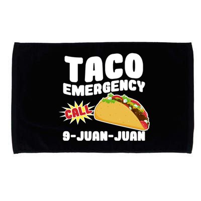 Taco Emergency Call 9-Juan-Juan Microfiber Hand Towel