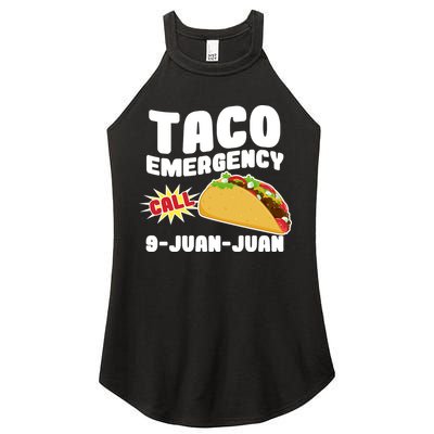 Taco Emergency Call 9-Juan-Juan Women's Perfect Tri Rocker Tank
