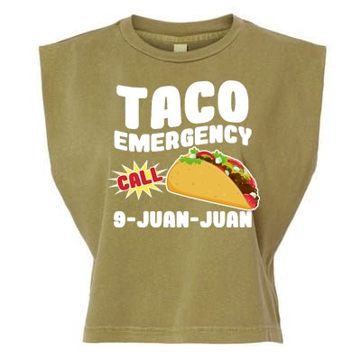 Taco Emergency Call 9-Juan-Juan Garment-Dyed Women's Muscle Tee