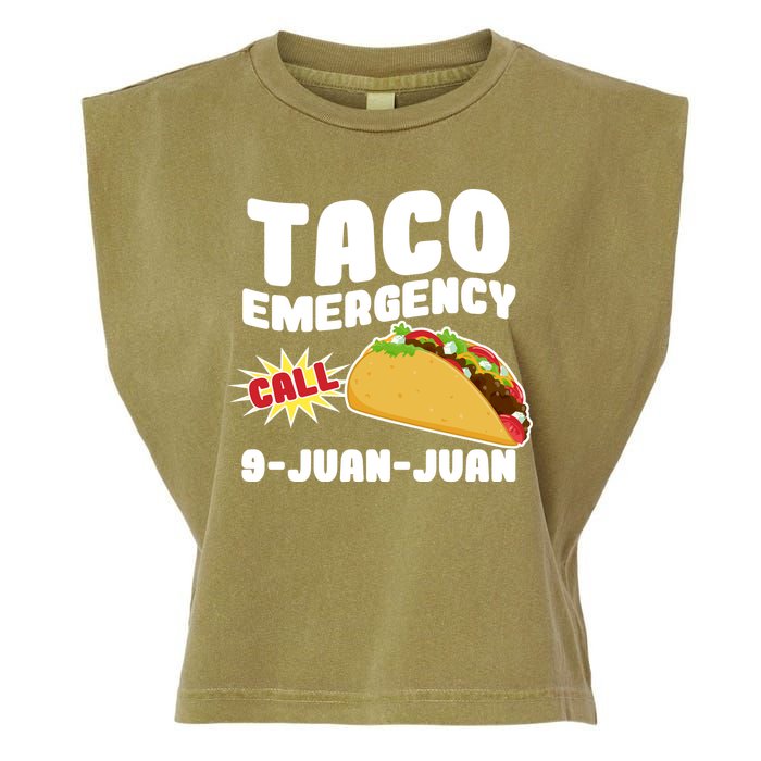 Taco Emergency Call 9-Juan-Juan Garment-Dyed Women's Muscle Tee