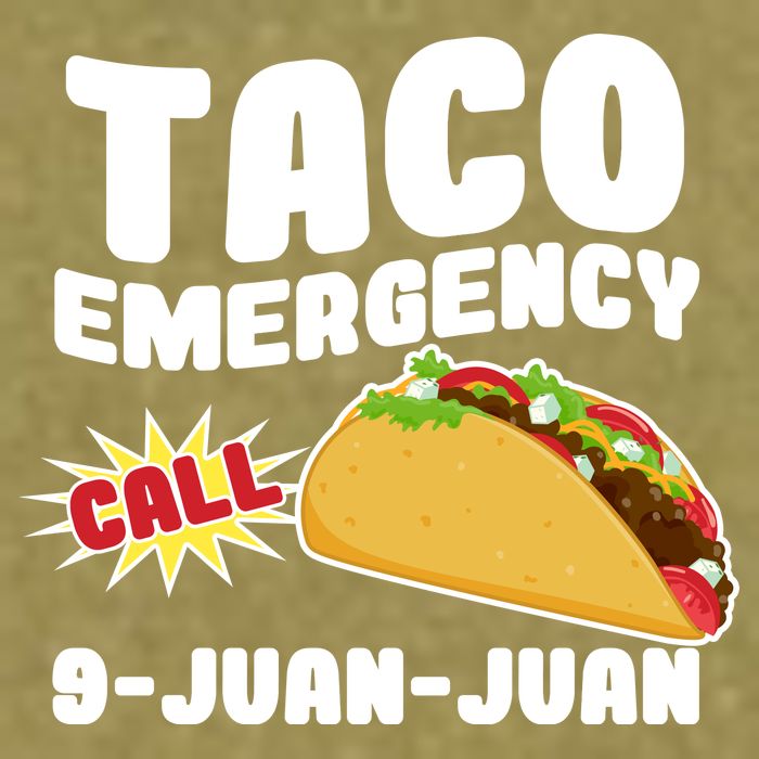 Taco Emergency Call 9-Juan-Juan Garment-Dyed Women's Muscle Tee