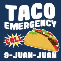 Taco Emergency Call 9-Juan-Juan Drawstring Bag