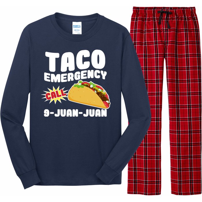 Taco Emergency Call 9-Juan-Juan Long Sleeve Pajama Set