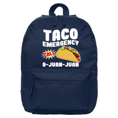 Taco Emergency Call 9-Juan-Juan 16 in Basic Backpack