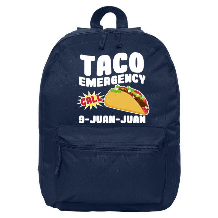 Taco Emergency Call 9-Juan-Juan 16 in Basic Backpack