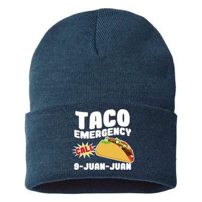 Taco Emergency Call 9-Juan-Juan Sustainable Knit Beanie