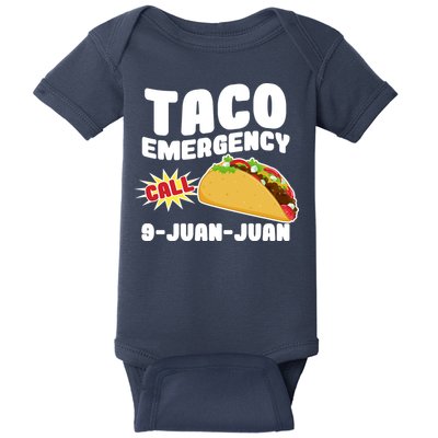Taco Emergency Call 9-Juan-Juan Baby Bodysuit