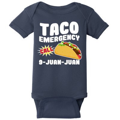 Taco Emergency Call 9-Juan-Juan Baby Bodysuit