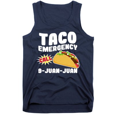 Taco Emergency Call 9-Juan-Juan Tank Top