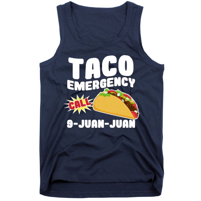 Taco Emergency Call 9-Juan-Juan Tank Top