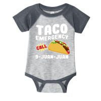 Taco Emergency Call 9-Juan-Juan Infant Baby Jersey Bodysuit