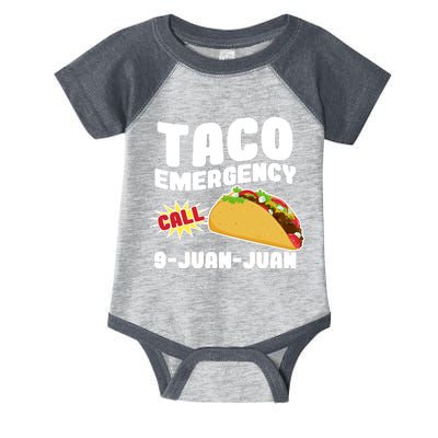 Taco Emergency Call 9-Juan-Juan Infant Baby Jersey Bodysuit