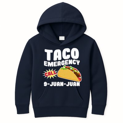 Taco Emergency Call 9-Juan-Juan Kids Hoodie