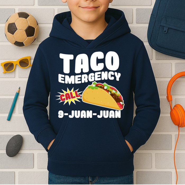 Taco Emergency Call 9-Juan-Juan Kids Hoodie