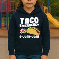 Taco Emergency Call 9-Juan-Juan Kids Hoodie