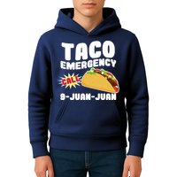 Taco Emergency Call 9-Juan-Juan Kids Hoodie