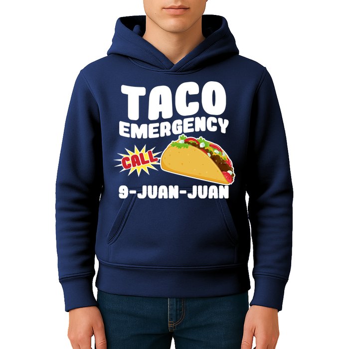 Taco Emergency Call 9-Juan-Juan Kids Hoodie
