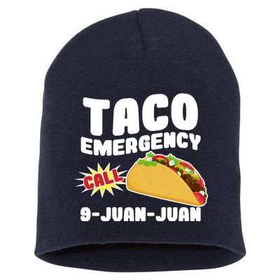 Taco Emergency Call 9-Juan-Juan Short Acrylic Beanie