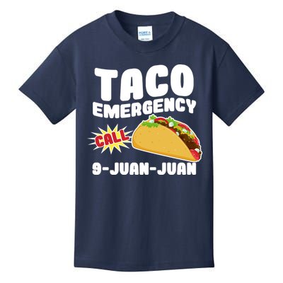 Taco Emergency Call 9-Juan-Juan Kids T-Shirt