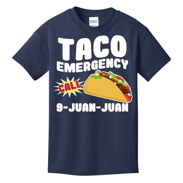 Taco Emergency Call 9-Juan-Juan Kids T-Shirt