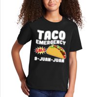 Taco Emergency Call 9-Juan-Juan Kids T-Shirt