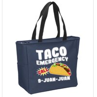 Taco Emergency Call 9-Juan-Juan Zip Tote Bag