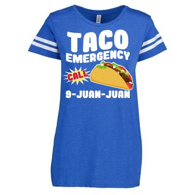 Taco Emergency Call 9-Juan-Juan Enza Ladies Jersey Football T-Shirt