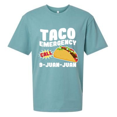 Taco Emergency Call 9-Juan-Juan Sueded Cloud Jersey T-Shirt