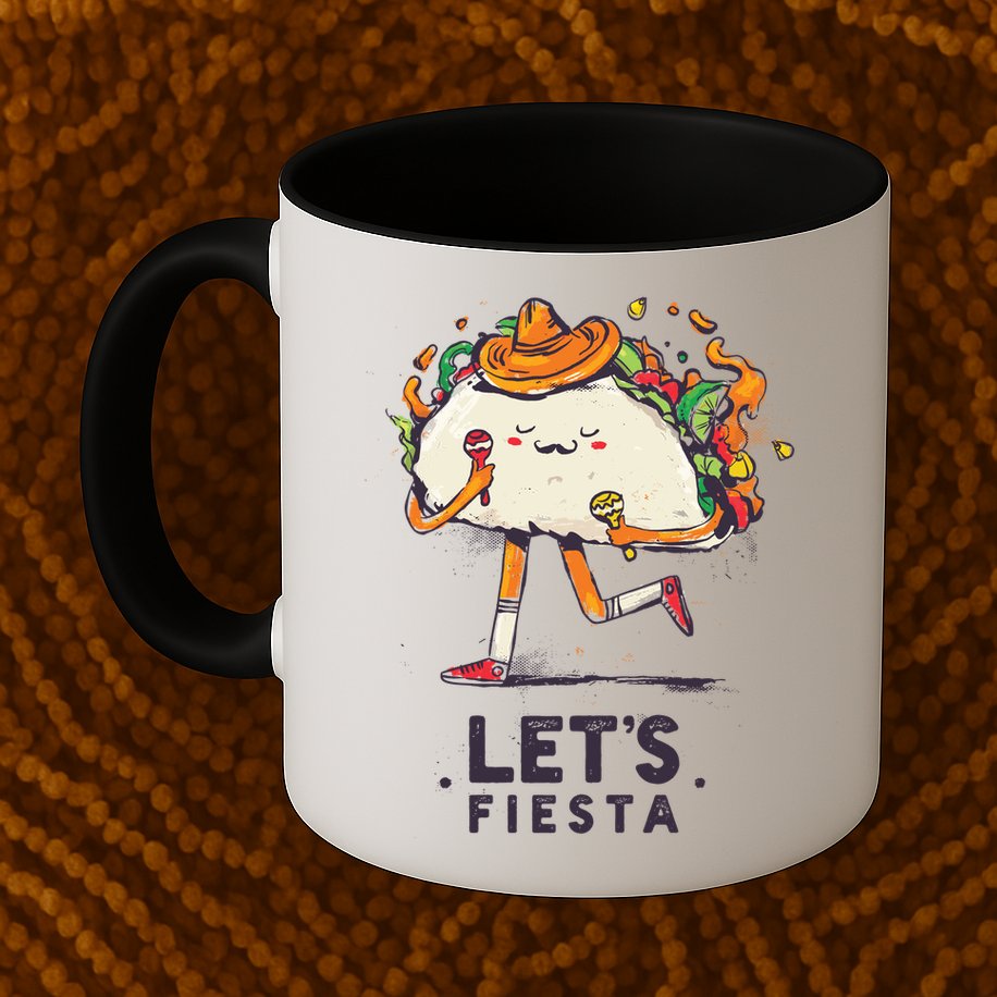 Taco Let's Fiesta Mug