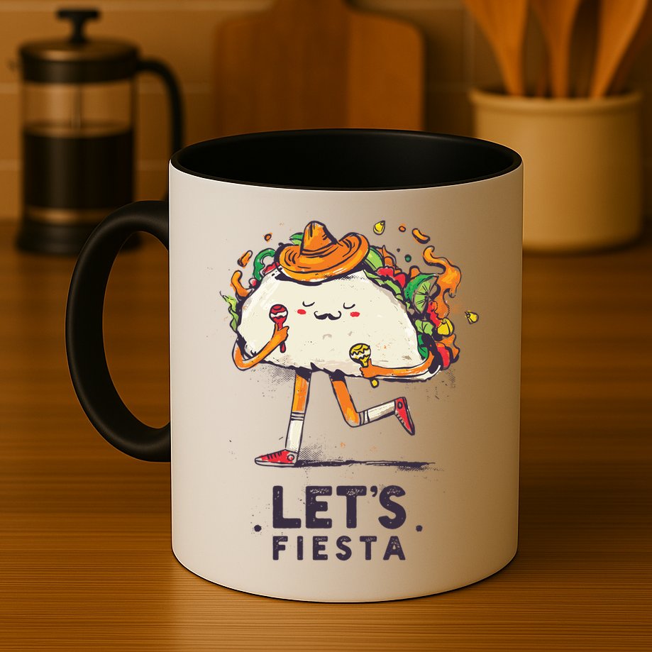 Taco Let's Fiesta Mug