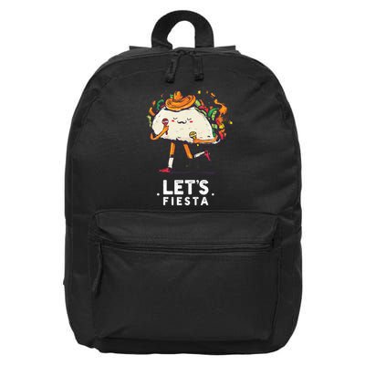 Taco Let's Fiesta 16 in Basic Backpack